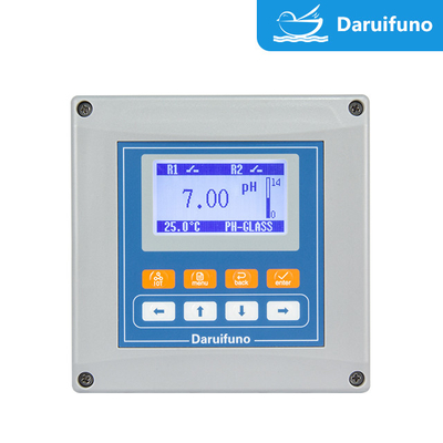 Online pH ORP de Metercontrolemechanisme For Water Treatment van 0~14pH 4~20mA of van 0~20mA