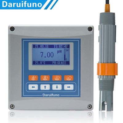 -2 ~ 16PH 1000 Ω Twee SPST-Relais Online PH ORP Analysator voor de Behandeling van het Aquicultuurwater