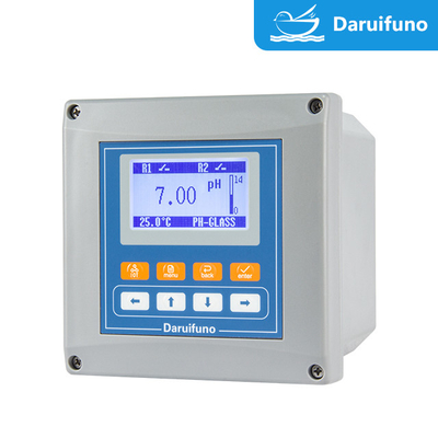 Online pH ORP de Metercontrolemechanisme For Water Treatment van 0~14pH 4~20mA of van 0~20mA