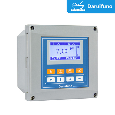 Online pH ORP de Metercontrolemechanisme For Water Treatment van 0~14pH 4~20mA of van 0~20mA