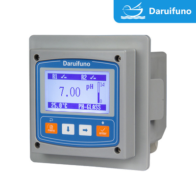 Een 0/4 - 20mA stroomuitgang online PH / ORP-controller voor rioolwater of drinkwater