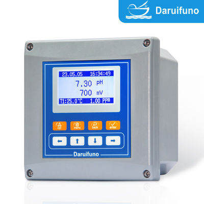 Dual Channels Analoog PH En ORP Controller Met RS485 En Twee Relais Waterbehandeling