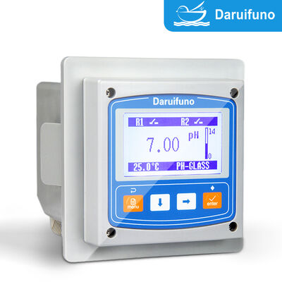 RS485 Modbus RTU pH ORP-controller met dubbele 4-20mA-uitgang en IP66-paneelmontage voor online pH-ORP-analysator
