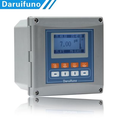 -2 ~ 16PH 1000 Ω Twee SPST-Relais Online PH ORP Analysator voor de Behandeling van het Aquicultuurwater