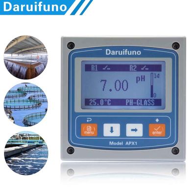 Het grote LCD Scherm 0 Bescherming van het Controlemechanismewith power off van ~ 60℃ de Online PH ORP