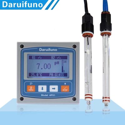 Het grote LCD Scherm 0 Bescherming van het Controlemechanismewith power off van ~ 60℃ de Online PH ORP